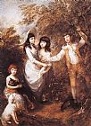 Thomas Gainsborough The Marsham Children painting